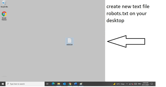 how to create robots.txt file